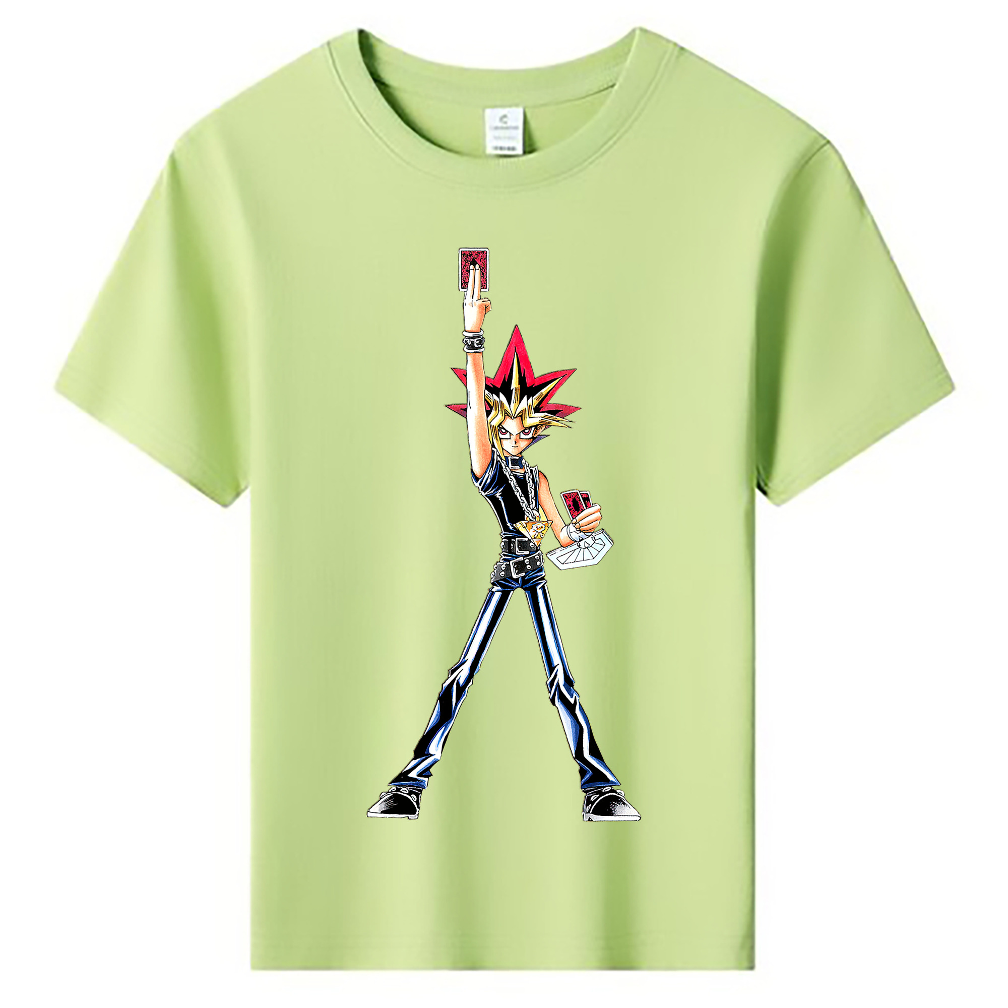 （画像用） 遊☆戯☆王 Yu-Gi-Oh! 綿100％キッズTシャツ（フロントプリント）